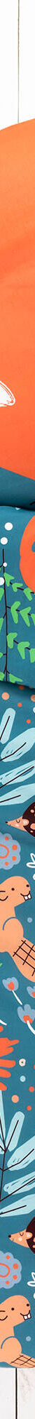 Linge de lit enfant imprimé Champy en coton biologique(**) (bleu) Linge de lit enfant imprimé Champy en coton biologique(**) (bleu)